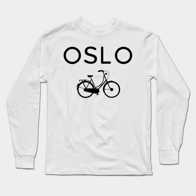 Bike Oslo Long Sleeve T-Shirt by mivpiv